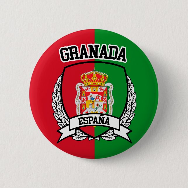 Badge Rond 5 Cm Grenade (Devant)