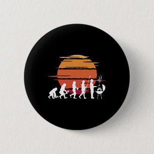 Badge Rond 5 Cm Grill Evolution Vintage Fête des Pères Grill Barbe