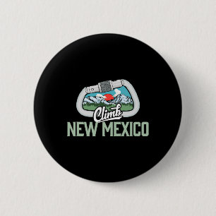 Badge Rond 5 Cm Grimpe Nouveau Mexique Rétro Escalade Vintage Mous