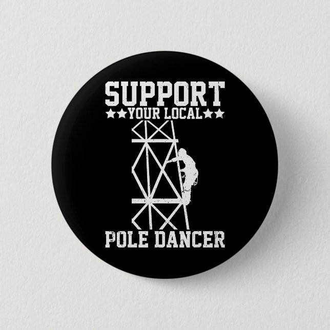 Badge Rond 5 Cm Grimpeur de Tour _4  (Devant)