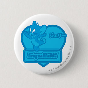 Badge Rond 5 Cm Grincement de Jerry