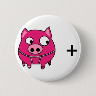 Badge Rond 5 Cm Grippe de PORCS