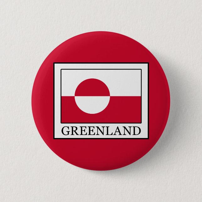 Badge Rond 5 Cm Groenland (Devant)