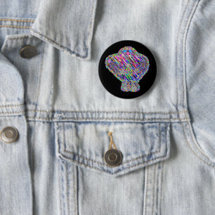 Badge Rond 5 Cm Grogger le Golem