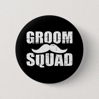 Badge Rond 5 Cm Groom Squad