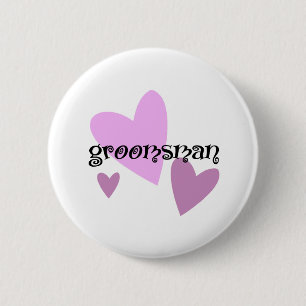 Badge Rond 5 Cm Groomsman