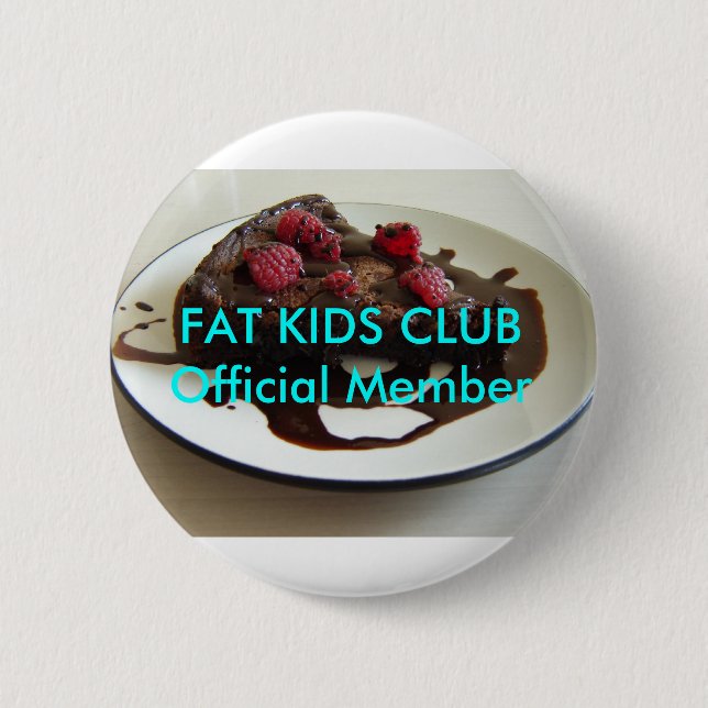 Badge Rond 5 Cm Gros bouton de club d'enfants (Devant)
