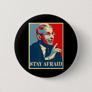 Badge Rond 5 Cm Gros Mensonge 3 Feu Fauci Masque Anti Présidentiel