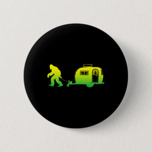 Badge Rond 5 Cm Gros Pied Rv Camping-car Sasquatch Fourgonnette G