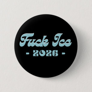Badge Rond 5 Cm Groupe Anti-ICE OUT Anti Trump