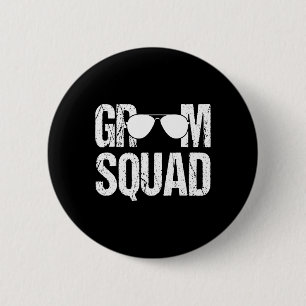 Badge Rond 5 Cm Groupe de garçons d'honneur Mariage enterrement de