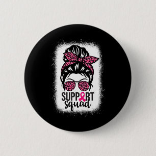 Badge Rond 5 Cm Groupe de soutien de sensibilisation au cancer du 
