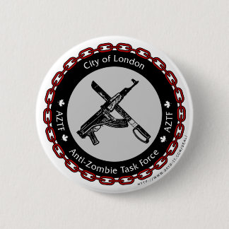 Badge Rond 5 Cm Groupe de travail d'Anti-Zombi