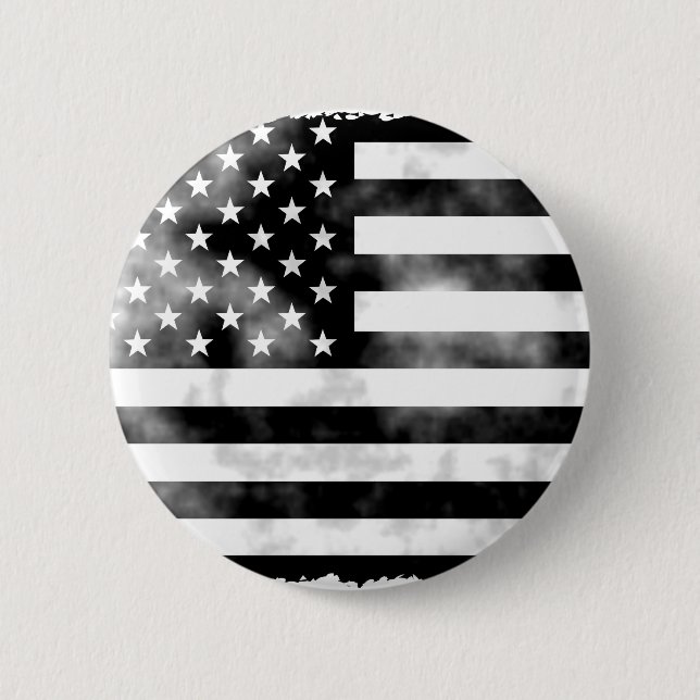 Badge Rond 5 Cm Grunge Etats-Unis (Devant)