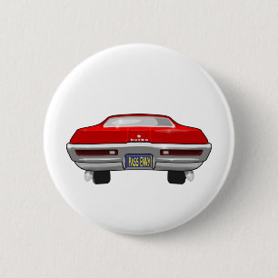 Badge Rond 5 Cm GS 1968 de Buick la Californie