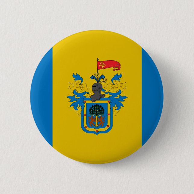 Badge Rond 5 Cm Guadalajara, Mexique (Devant)