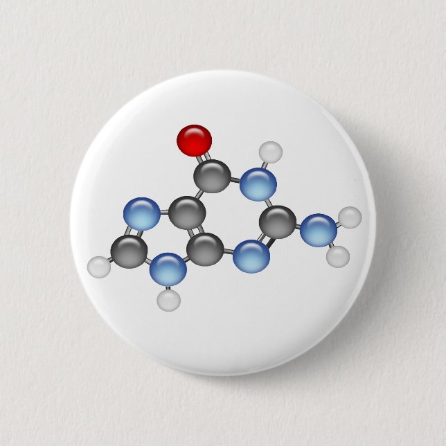 Badge Rond 5 Cm Guanine (Devant)