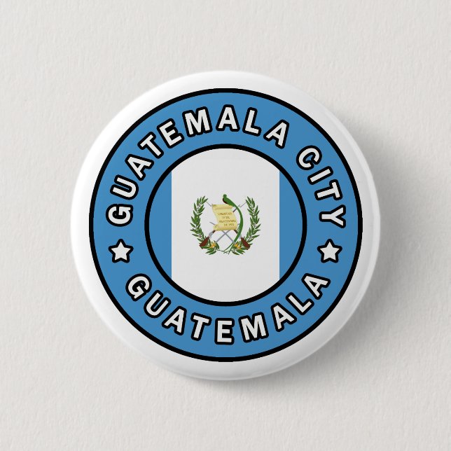 Badge Rond 5 Cm Guatemala (Devant)