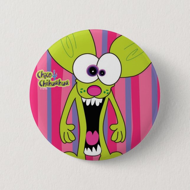 Badge Rond 5 Cm Guauu de chiwawa de Chico (Devant)