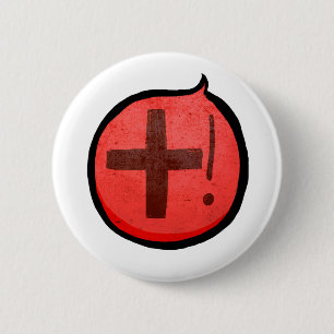 Badge Rond 5 Cm Guérissez-moi !
