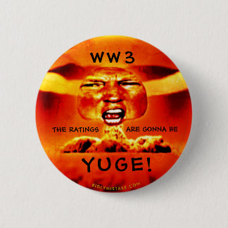 BADGE ROND 5 CM GUERRE MONDIALE 3 :  LES ESTIMATIONS D'ITHE SERONT