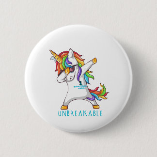 Badge Rond 5 Cm Guerrier de névralgie faciale incassable