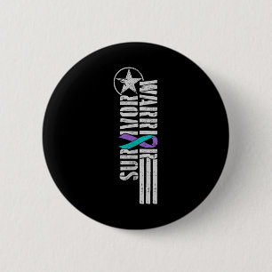 Badge Rond 5 Cm Guerrier de prévention du suicide_ Survivant - Mil