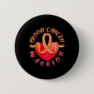 Badge Rond 5 Cm Guerrier du cancer du sang Lymphome
