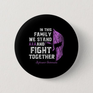 Badge Rond 5 Cm Guerrier Spartan de la sensibilisation au soutien