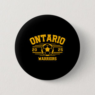 Badge Rond 5 Cm Guerriers de l'Ontario Soccer Ll 2025 Llsc
