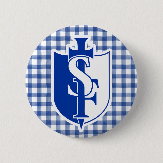 Badge Rond 5 Cm Guerriers de St. Frederick (Devant)