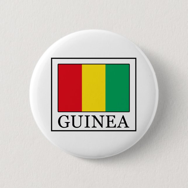 Badge Rond 5 Cm Guinée (Devant)