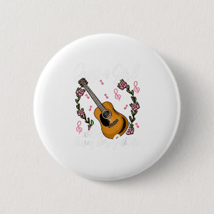 Badge Rond 5 Cm Guitare Guitariste Guitare Joueur Guitare Gui