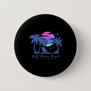 Badge Rond 5 Cm Gulf Shores Beach Alabama Spring Break Vacation Tr