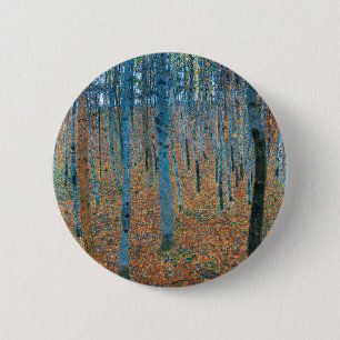 Badge Rond 5 Cm Gustav Klimt Beech