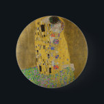 Badge Rond 5 Cm Gustav Klimt "Le Baiser"<br><div class="desc">Le chef d'oeuvre de Gustav Klimt : "Le Baiser". "The Kiss", créé par le peintre autrichien Gustav Klimt. Il est considéré comme son oeuvre la plus célèbre. Il le peint entre 1907 et 1908, point culminant de sa "période d'or", lorsqu'il peint un certain nombre d'oeuvres utilisant la feuille d'or. L'Autriche...</div>
