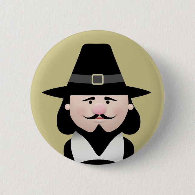 Badge Rond 5 Cm Guy Fawkes (Devant)