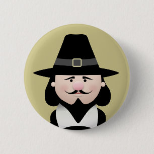 Badge Rond 5 Cm Guy Fawkes