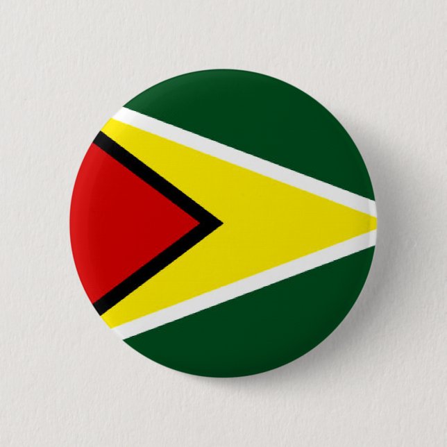Badge Rond 5 Cm Guyana (Devant)