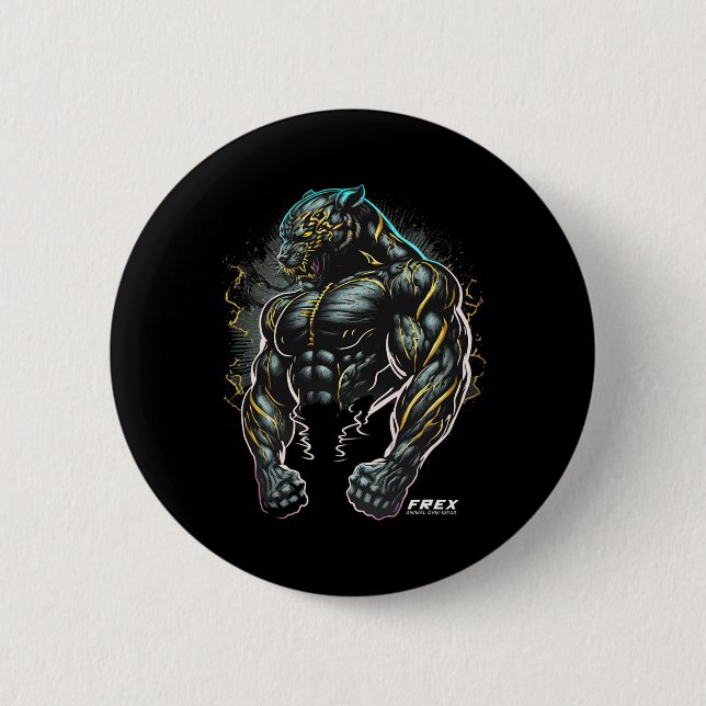 Badge Rond 5 Cm Gym Wear (Devant)