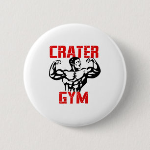 Badge Rond 5 Cm Gymnase Crater