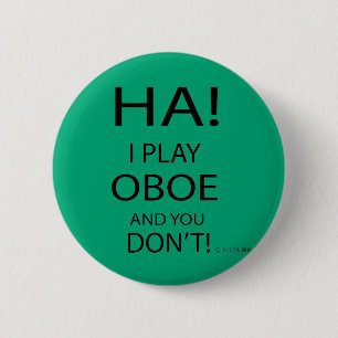 Badge Rond 5 Cm Ha Oboe