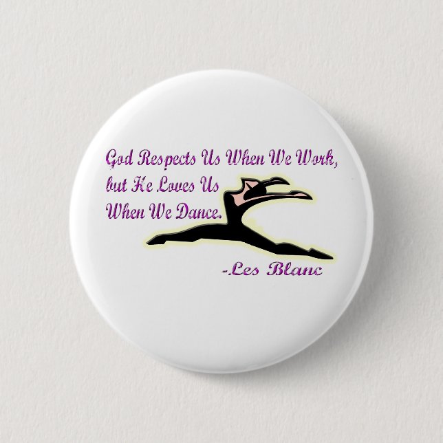 Badge Rond 5 Cm Habillement et marchandises de plaisir de danseurs (Devant)