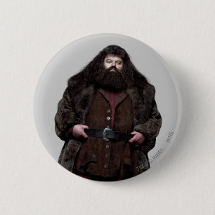 Badge Rond 5 Cm Hagrid et Chien