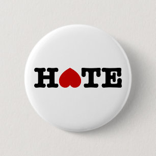 BADGE ROND 5 CM HAINE