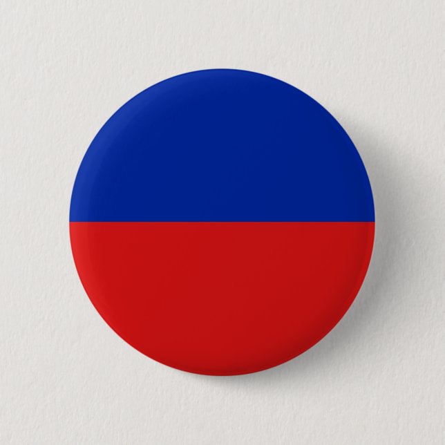 Badge Rond 5 Cm Haiti Fisheye Flag Button (Devant)
