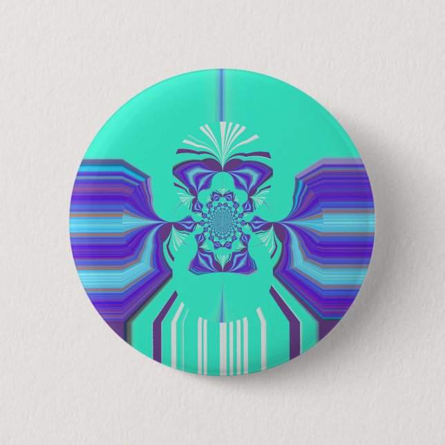 Badge Rond 5 Cm Hakuna Matata Assemblage Violet (Devant)