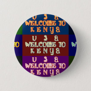 Badge Rond 5 Cm Hakuna Matata Bienvenue au Kenya.png
