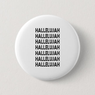 Badge Rond 5 Cm Hallelujah