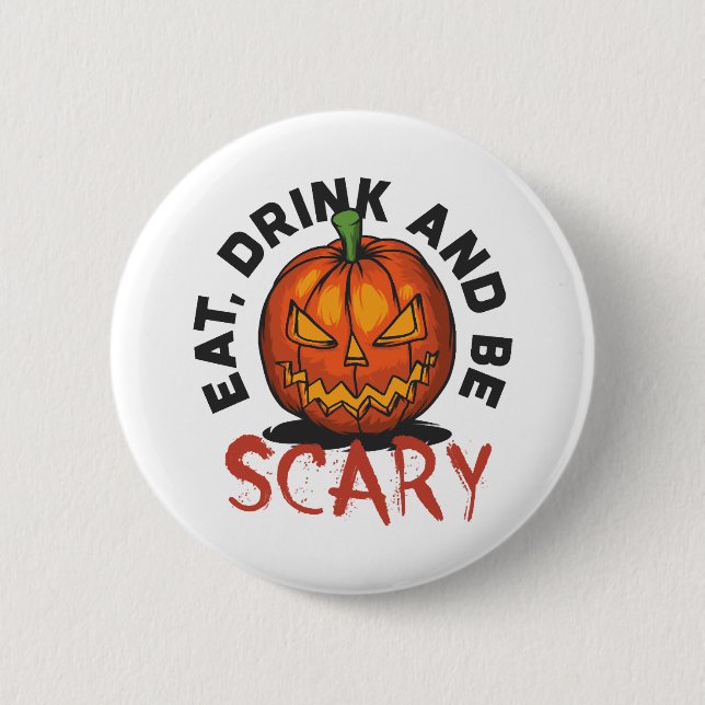 Badge Rond 5 Cm Halloween (Devant)